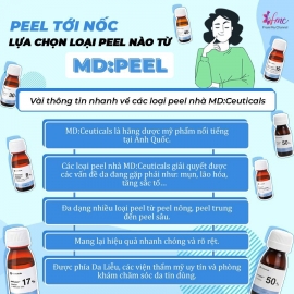 Peel Da Nhà MD:Ceuticals Ngừa Mụn Chống Lão Hóa Và Tái Tạo Làn Da [ Đầy Đủ Phiên Bản]